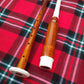 SCOTTISH BAGPIPE PRACTICE CHANTER ROSEWOOD NATURAL IMMATION IVORY AMOUNT +2 REED
