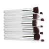 10pcs Kabuki Style Professional Make up Brush Set Foundation Blusher Face Powder