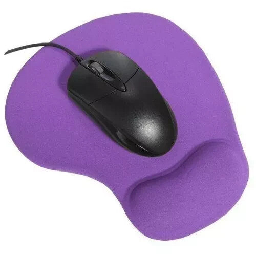 TC MOUSE PAD MAT ANTI-SLIP WITH FOAM WRIST SUPPORT PC & LAPTOP ANTI-SLIP M