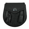 New Childrens Black Infants Leather Sporran For Kilts