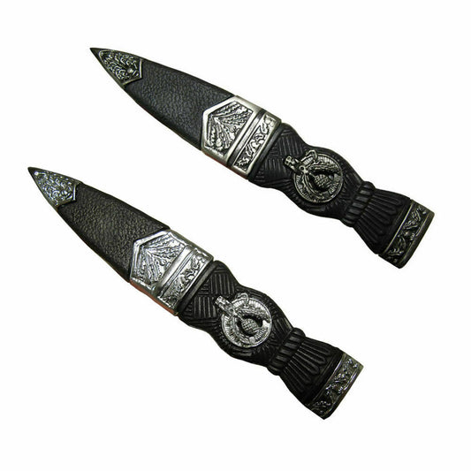 Deluxe Thistle Safety Sgian Dubh NO BLADE -TARTANCITY