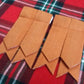 T C Men’s Kilt Sock Flashes Irish Saffron Tartan/irish tartan Kilt Hose Flashes