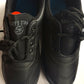 Boys Black Lace Up Flat Sole School Shoes Size UK 12,13,1,2,3,4