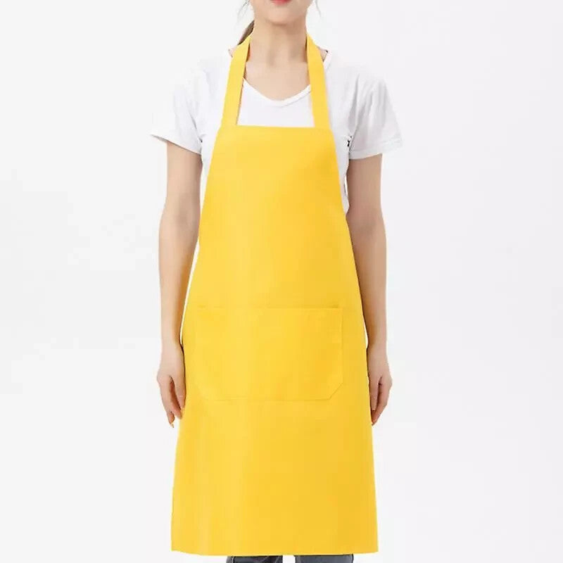 TC Plain Chef Apron Kitchen Cooking Catering Butcher Aprons For Unisex