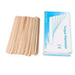 TC 100pcs Tongue Depressors Sterile Wooden Waxing Spatula Wax Stick Lot G3