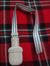 GERMAN OFFICER SWORD KNOT SILVER/ARMY SWORD KNOT/SWORD KNOT
