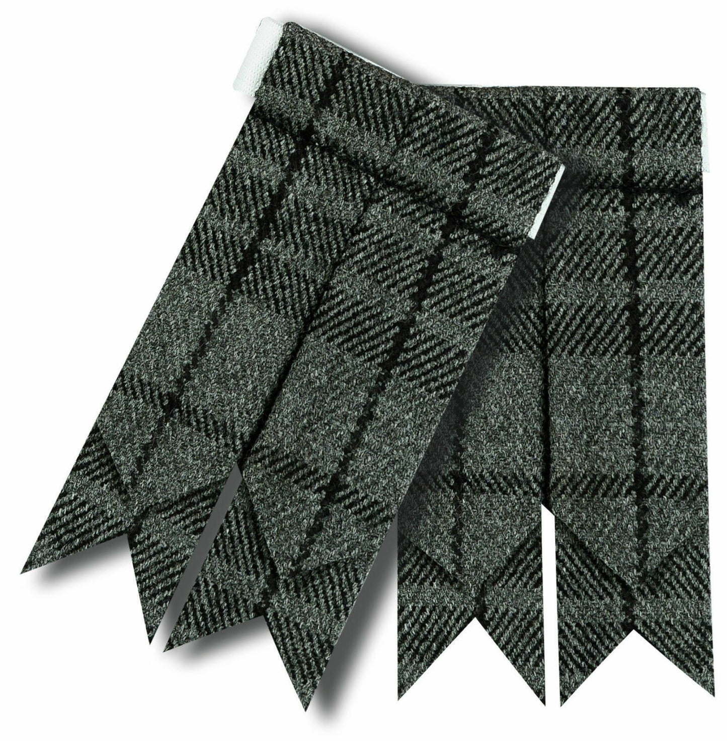 Scottish Kilt Hose Sock Flashes Garters Pointed Various Highland Wear-Tc