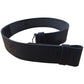 TC Scottish Black Leather Belt Masonic, Thistle Plain Kilt Belts without Buckle