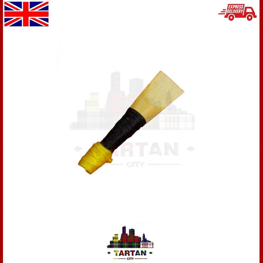 Tartancity Black Chanter & Reed Set for Highland Bagpipes – High-Quality Sound