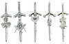 Scottish Kilt Pin Traditional Highland Dress Skirt Kilts Pins Sporrans-Tc