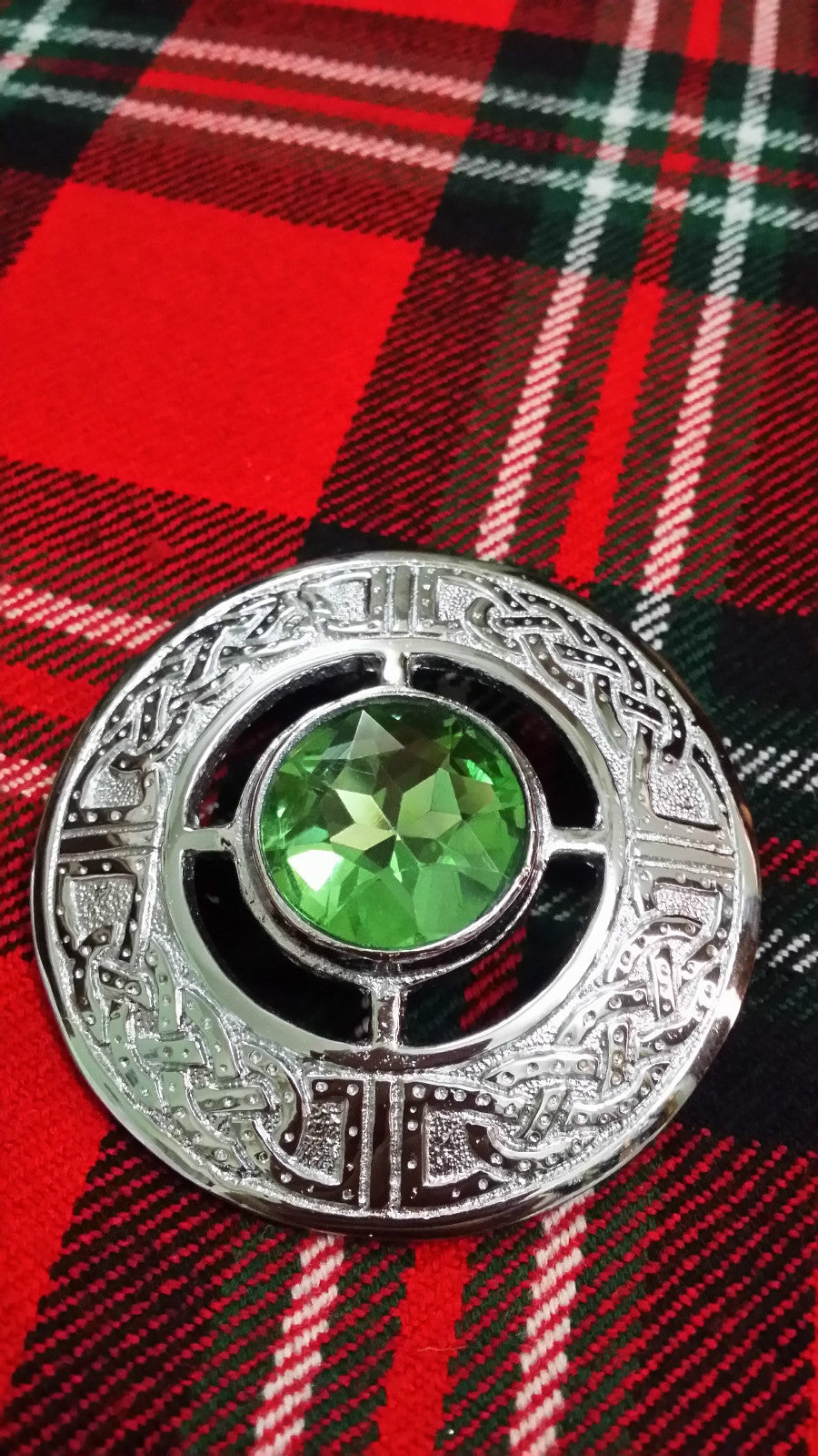 TC Men’s Kilt Fly Plaid Brooches Celtic Design Various Colors/Ladies Brooch Pins