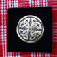 TC New Kilt Fly Plaid Brooch Celtic Design/CELTIC kilt fly plaid brooch Antique