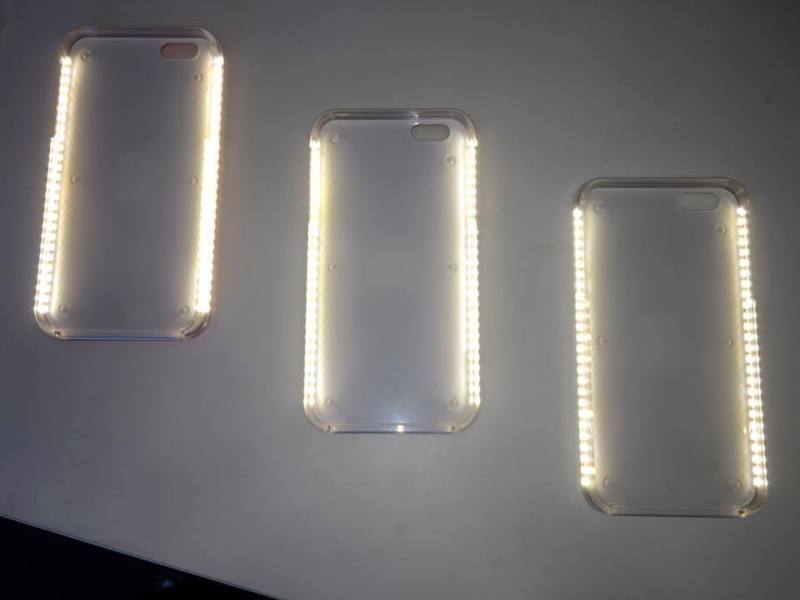 Selfie LED Light Phone Case for iPhone XR X/XS SE2020 8 7 6S Shockproof Cover