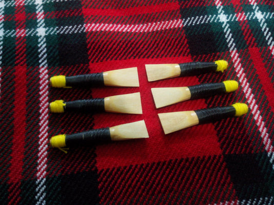 Scottish Great Highland Bagpipe Can Reed 6 Pcs/Bagpipes Reeds ready to Play