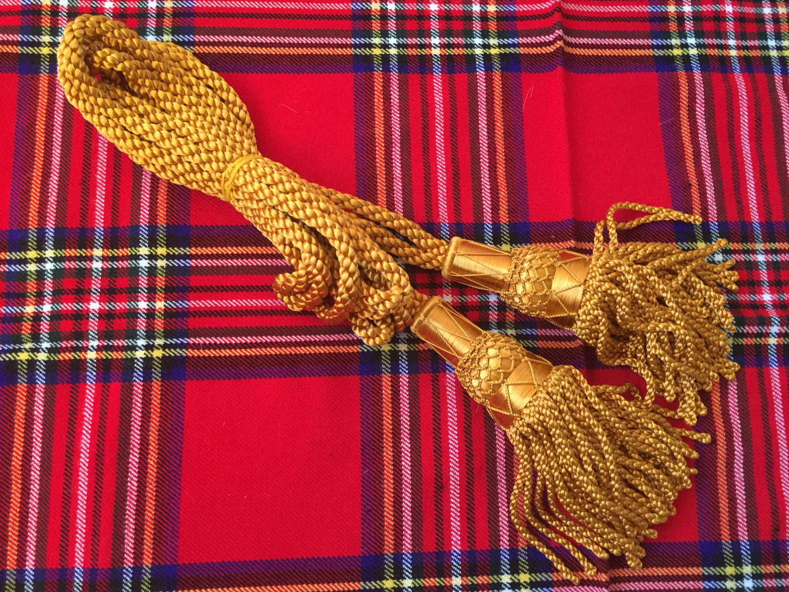 HIGHLAND GREAT SCOTTISH SILK BAGPIPE CORD DIFFERENT COLOR/BAGPIPE DRONE