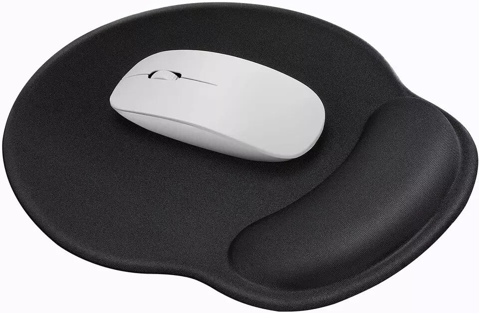 TC MOUSE PAD MAT ANTI-SLIP WITH FOAM WRIST SUPPORT PC & LAPTOP ANTI-SLIP M