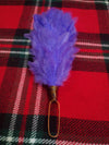 T C Feather Hackle Plume Glengarry Cap Purple Color/Balmoral Hats feather hackle