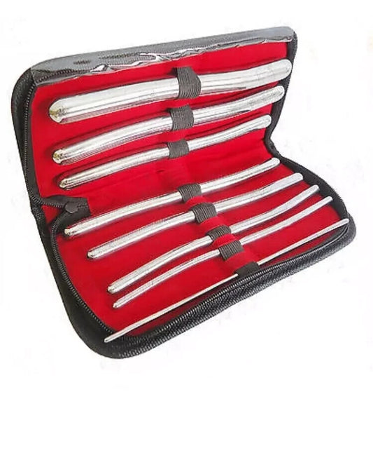 TC Hegar Dilator Urethral Uterine Sounds Surgical Medical Gyne Instruments 8PCs