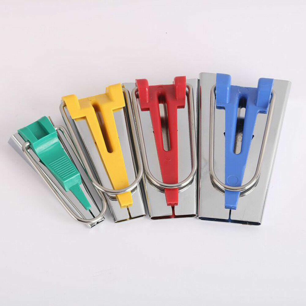Fabric Bias Binding Tape Maker Kit Binder Tool For Sewing & Quilting-Tc