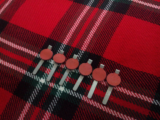 TC New Scottish Bagpipes Blow Pipe Flapper Valves 6 Pcs/Blowpipe Rubber valves