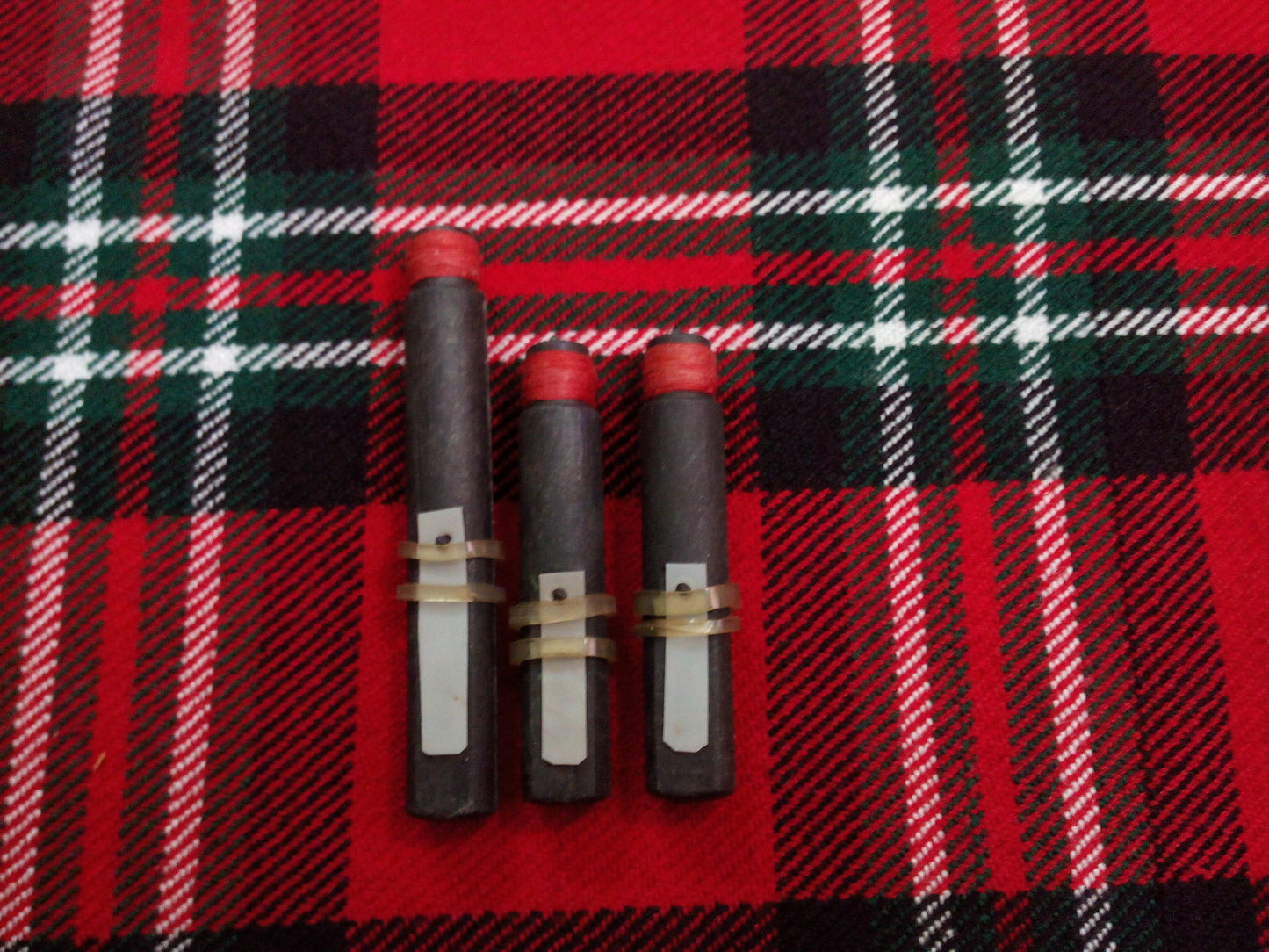 Bagpipe Highland bagpipe Plastic/Synthetic Drone Reeds Set/Bagpipes