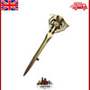 4" Scottish Thistle Kilt Pin - Antique Finish Highland Design for Kilts