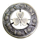 TC New Scottish Piper Fly Plaid Brooch Antique Finish 3"/Kilt Brooches