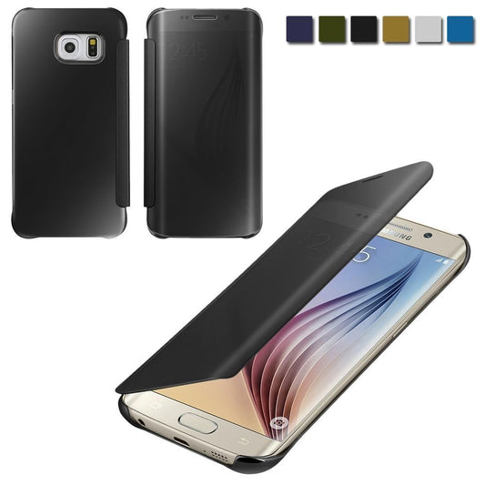 New Mirror Smart View Clear Flip Case Cover For Samsung Galaxy Note 7