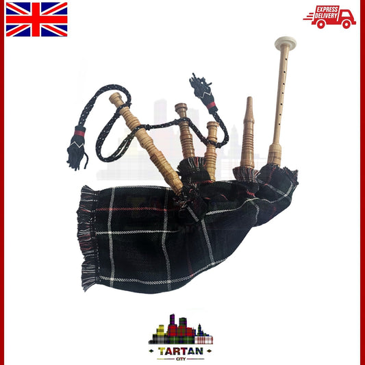 Junior Bagpipe Toy for Kids - Playable Mackenzie Child Bagpipes
