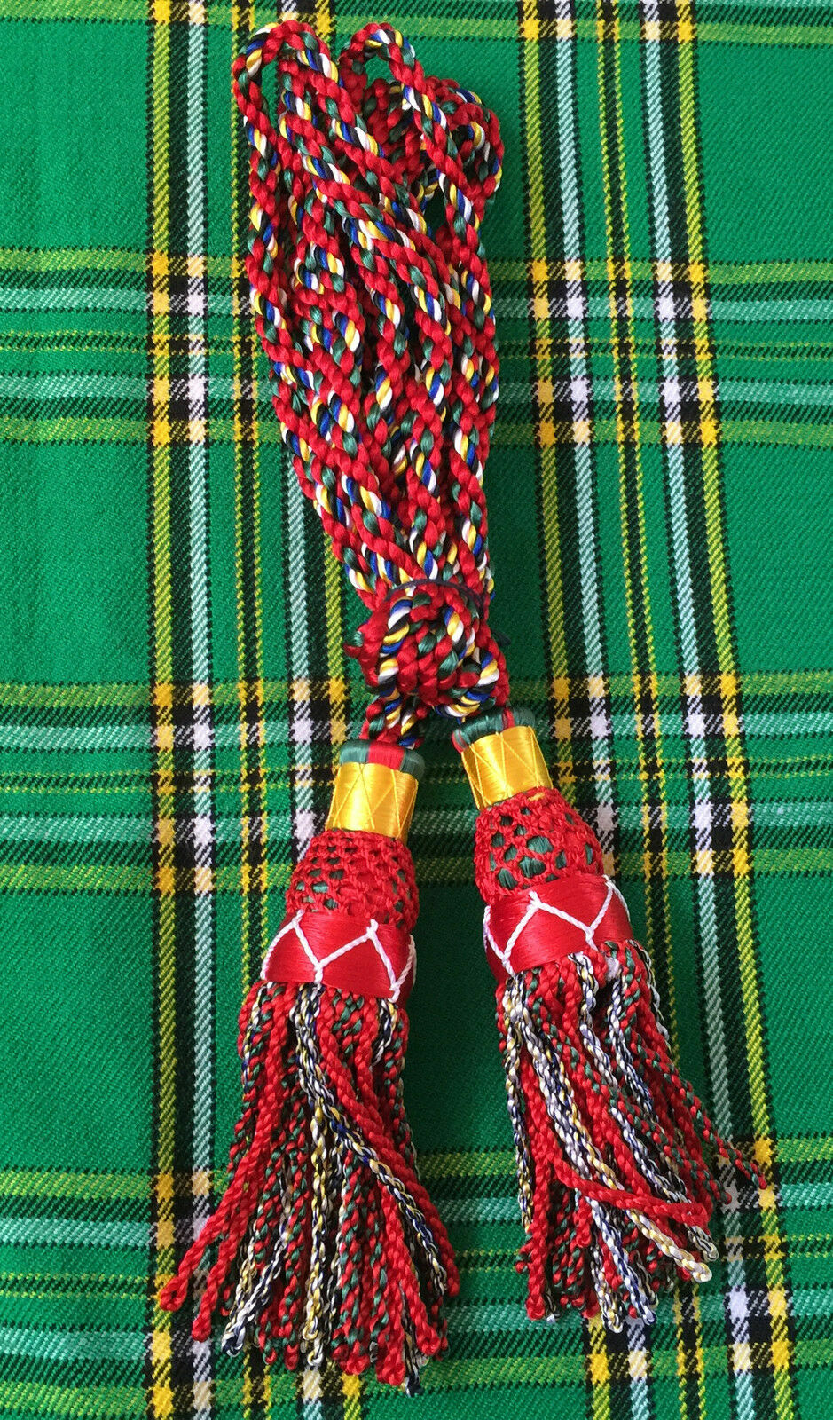 HIGHLAND GREAT SCOTTISH SILK BAGPIPE CORD DIFFERENT COLOR/bagpipe DRONE-Tc