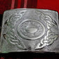 TC Men’s Highland Kilt Belt Buckle Torque with Celtic Knot Chrome/Silver Finish