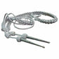 Army Aiguillette Silver Wire Cord/US Officer Military/Navy Aiguillett-TC