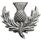 TC New Highland Thistle Cap Badge/Glengarry cap badge Pin Antique Finish