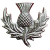 TC New Highland Thistle Cap Badge/Glengarry cap badge Pin Antique Finish