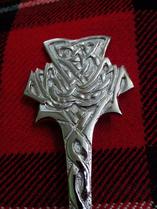 TC Modern Thistle Kilt Pin.Scottish thistle kilt Pins,Highland pins