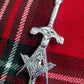 TC Masonic Kilt Pin Chrome Finish 3.5"/Highland kilt pin masonic + Thistle Hilt
