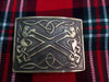 TC Men’s Highland Kilt Belt Buckle Saltire Lion Rampant Antique Finish/Buckles
