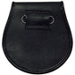 Baby Semi Dress Black Rabbit Fur Kilt Sporran with a Thistle Emblem & Chain Belt