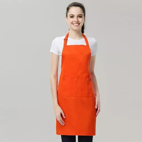 TC Plain Chef Apron Kitchen Cooking Catering Butcher Aprons For Unisex