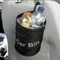 TC CAR BIN Pop UP Mini Dustbin Foldable Travel Rubbish Waste Basket Black