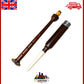 New Rosewood Bagpipe Practice Chanter - Silver Mounts & Reed Fitting