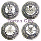 TC New Scottish Piper Fly Plaid Brooch Antique Finish 3"/Kilt Brooches