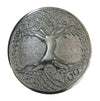 KILT BELT BUCKLE CELTIC TREE OF LIFE CIRCULAR SILVER FINISH/SCOTTISH