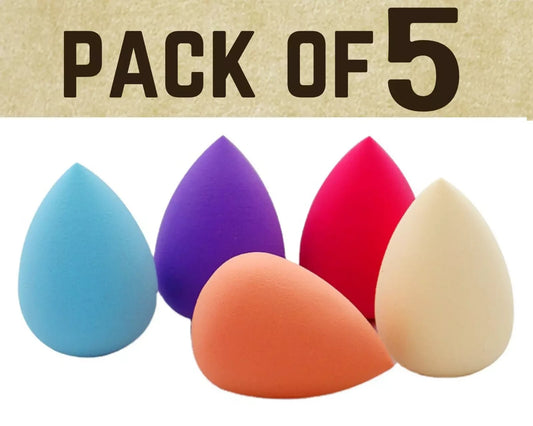 TC 5Pack Beauty Makeup Sponges Foundation Blender