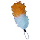 TC Feather Plume Hackle Glengarry Cap Golden & White/Balmoral plume hackle 6"