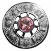 Thistle Fly Plaid Brooches Silver Finish Various Stones/Sash Brooch/Ladies Shawl