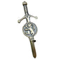 TC Celtic Sword Kilt Pin Lion Rampant Antique Finish 3.5"/lion Rampant Kilt Pins