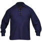 Jacobite Ghillie Shirt for Men – Traditional Highland Kilt Shirt with Lace-Up Neckline