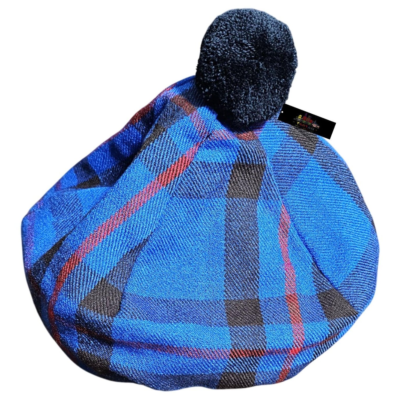 Elliot Tartan Tam O’Shanter Cap – Traditional Scottish Tammy Hat