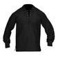 Jacobite Ghillie Shirt for Men – Traditional Highland Kilt Shirt with Lace-Up Neckline
